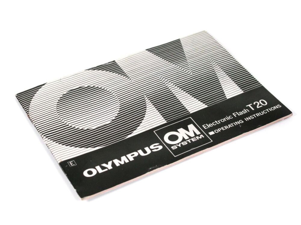 Olympus Electronic Flash T20 Operating Instructions