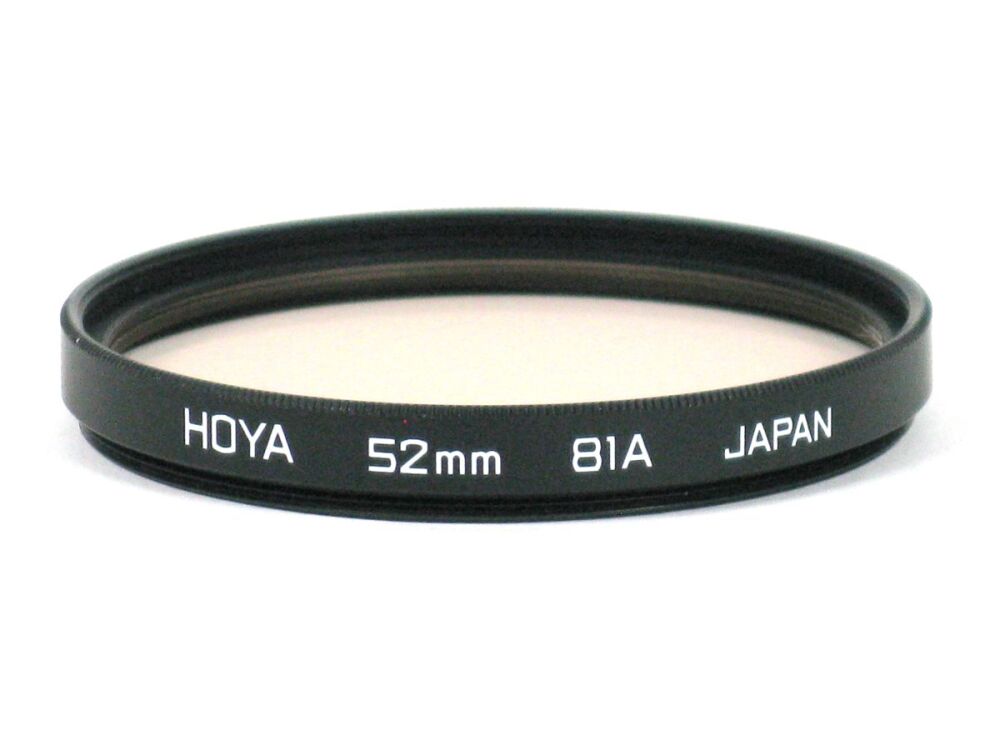 Hoya 52mm 81A Filter