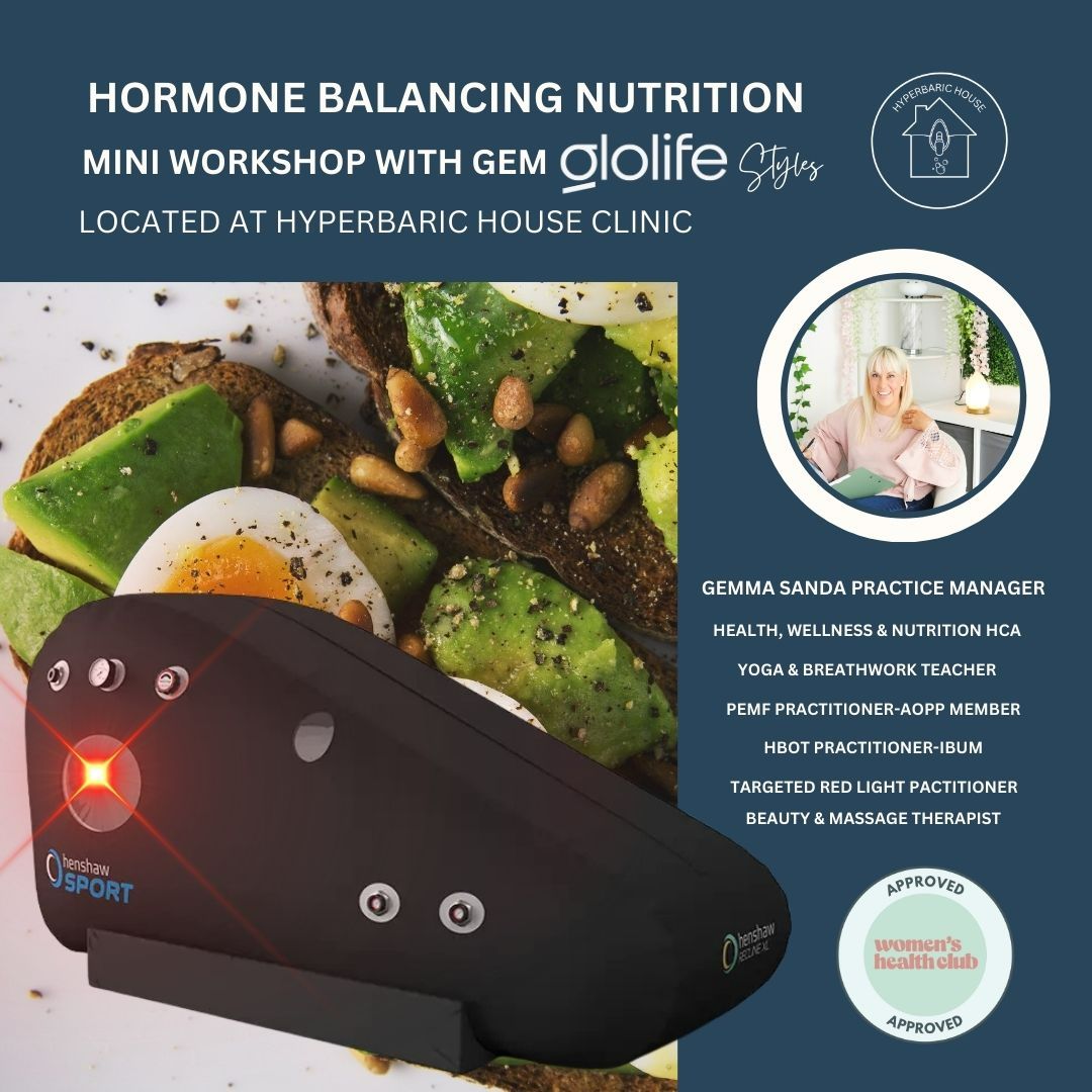 Sunday 7th June 10am till 11.30am Women's Hormone Balancing Nutrition Workshop