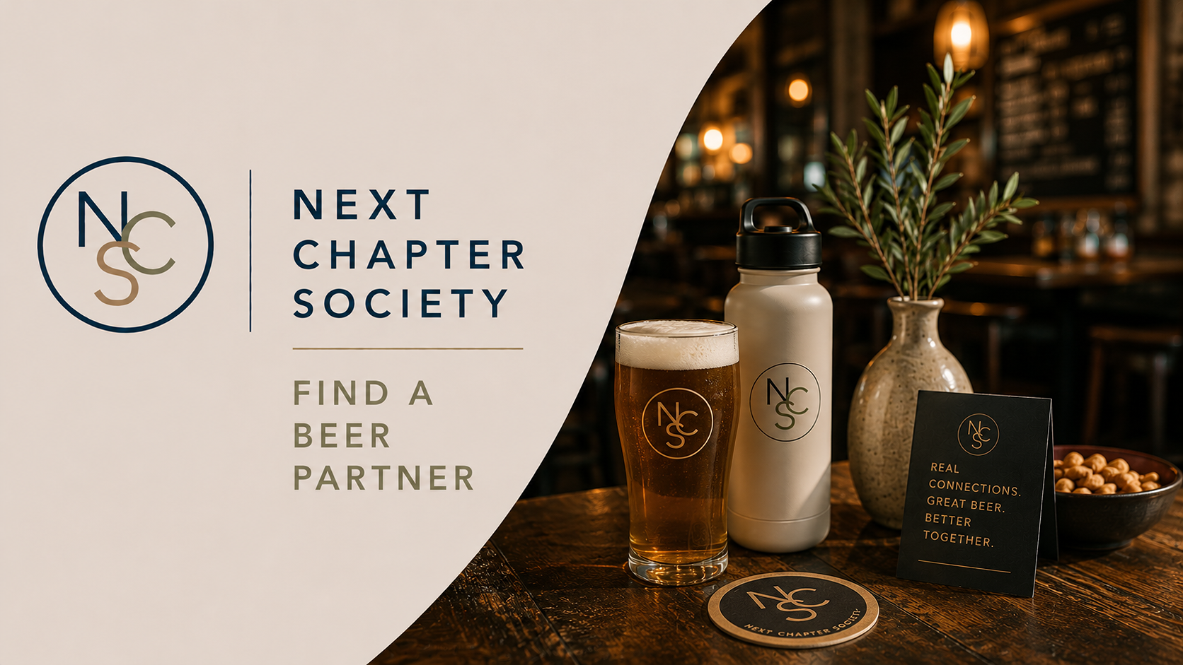 Find pub companions and beer enthusiasts across South Manchester through Next Chapter Society.