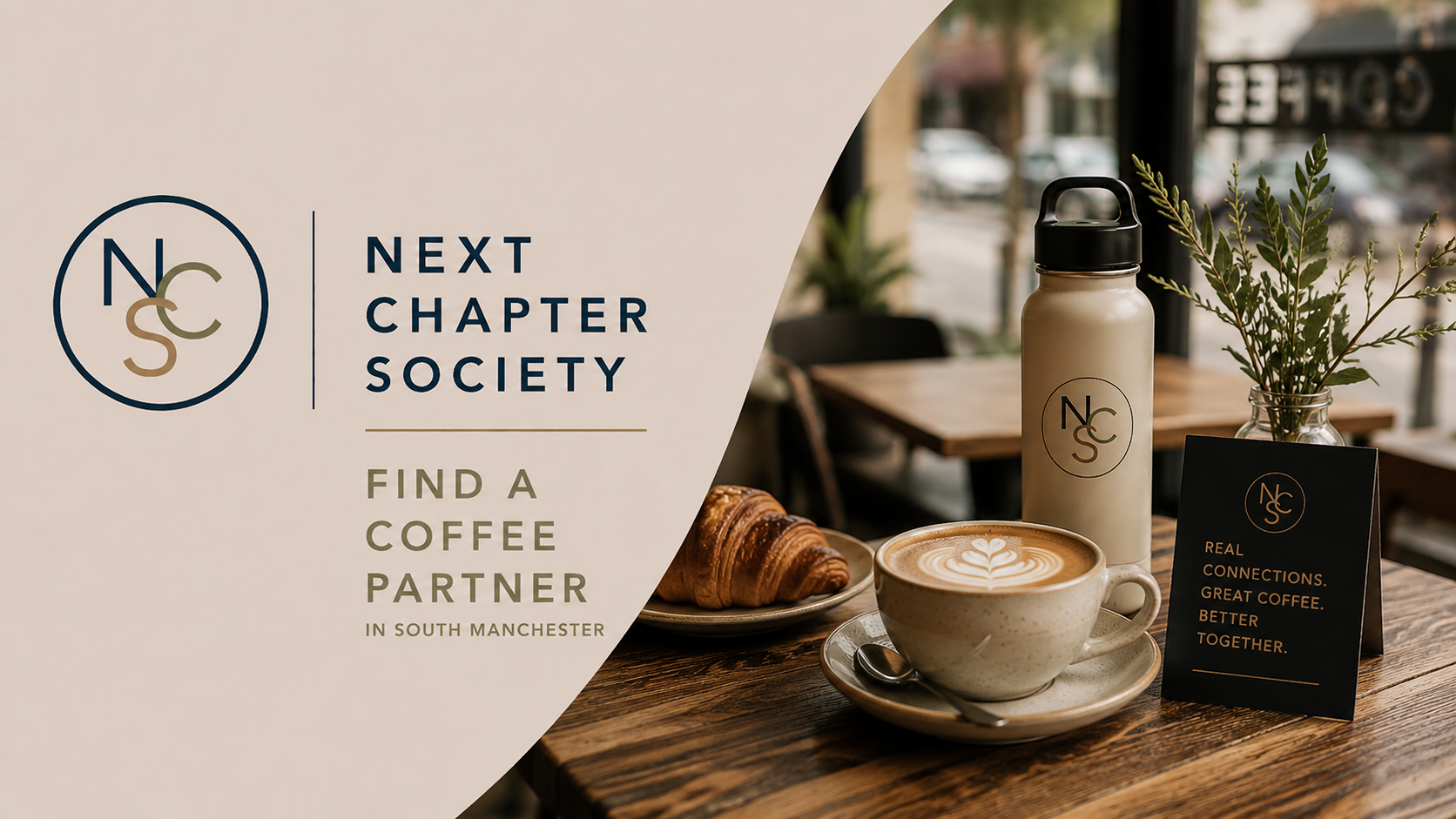 Find a coffee partner in South Manchester through Next Chapter Society and connect with local people over coffee and conversation.