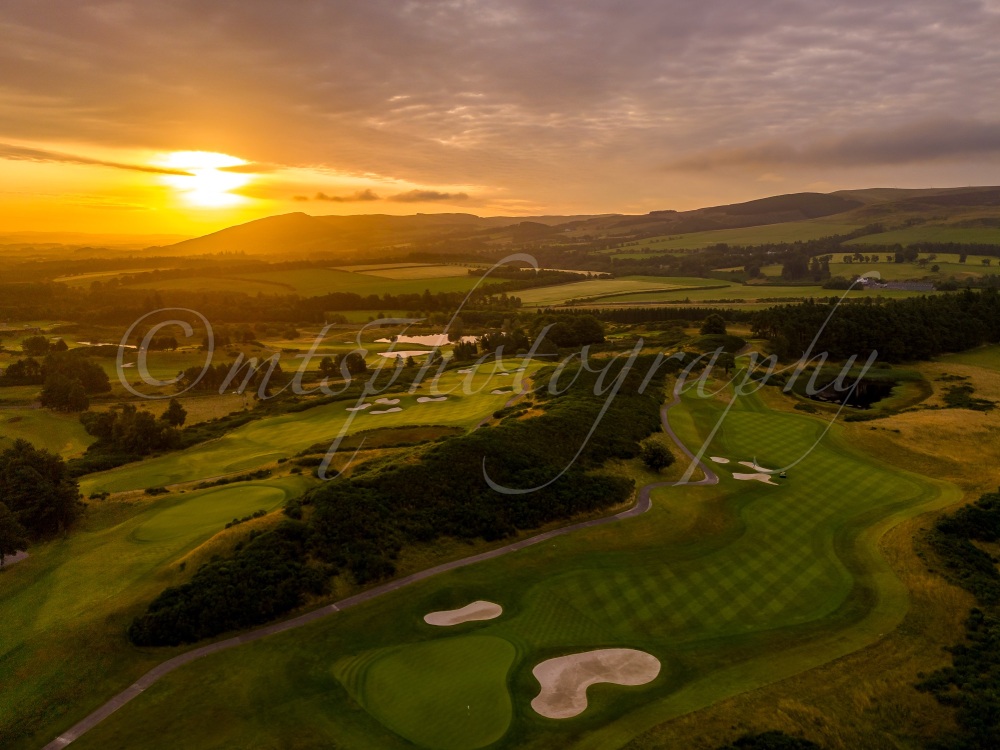 Sunrise over 3rd & 8th PGA