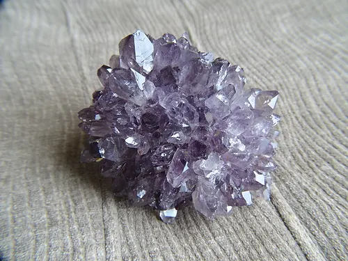DEEP PURPLE AMETHYST FLOWER CLUSTER (COLLECTOR GRADE)