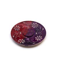 SOAPSTONE DISC INCENSE HOLDER