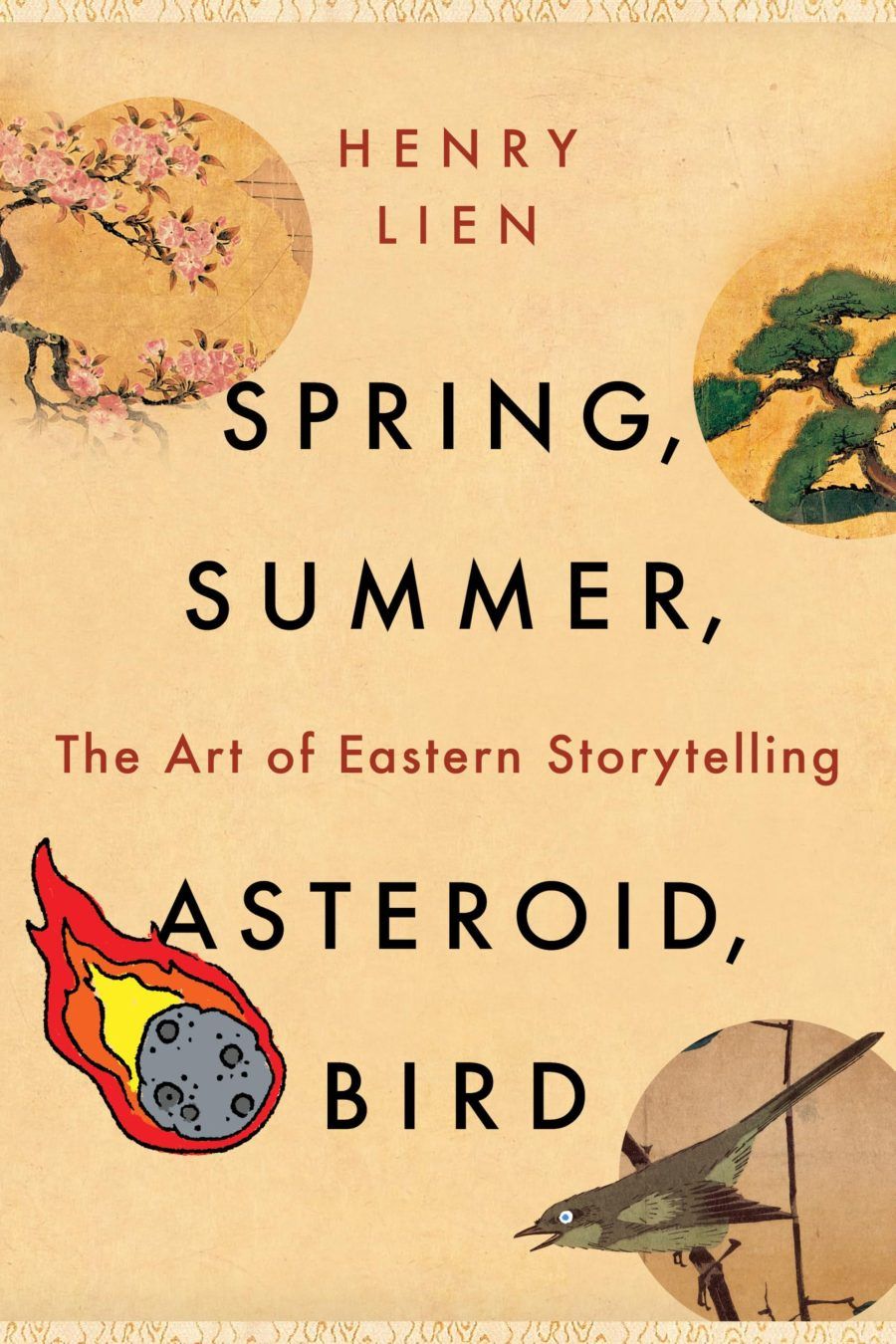 Book cover for Spring, Summer, Asteroid, Bird by Henry Thien