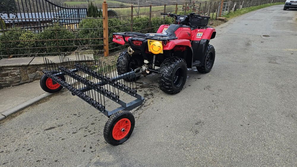 ATV 3 BAR SPRING TINE HARROW