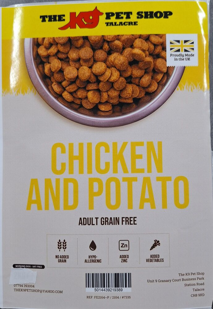 Chicken & Potato - 2kg