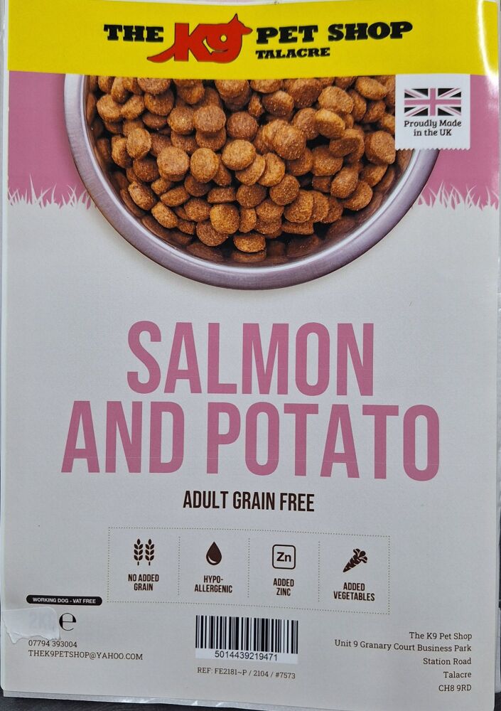 Salmon & Potato - 2kg