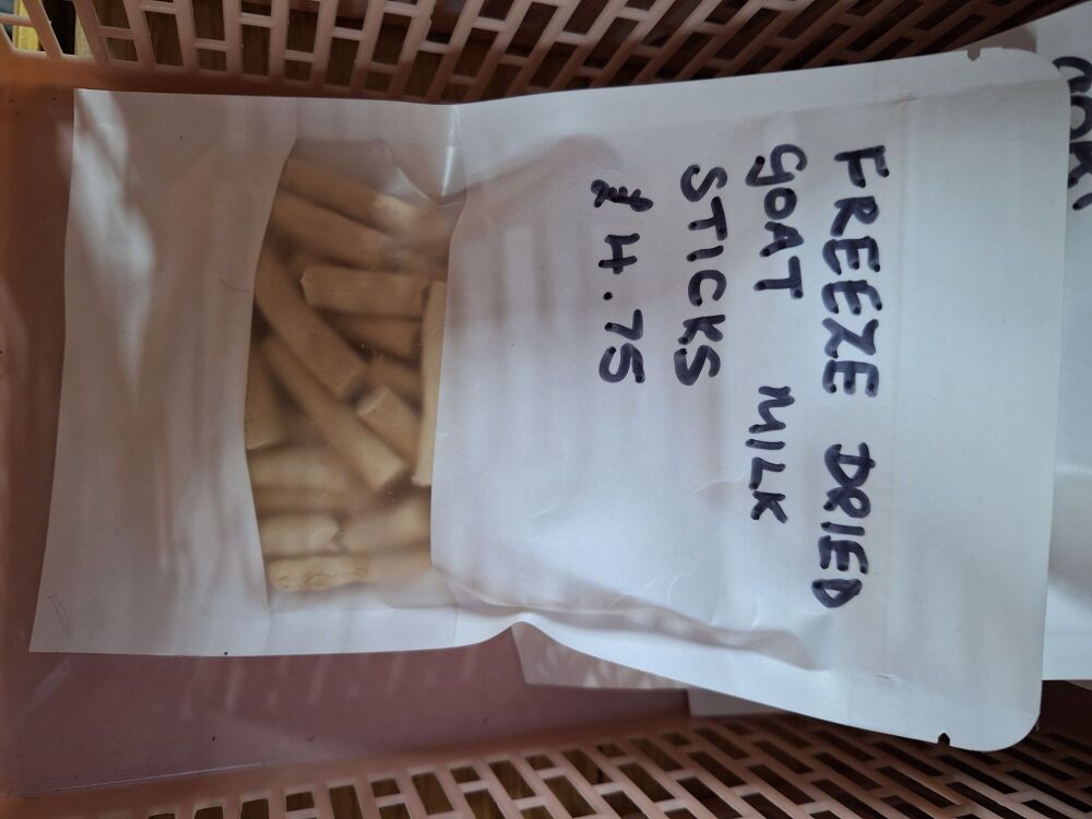 Freeze Dried Goat Milk Sticks