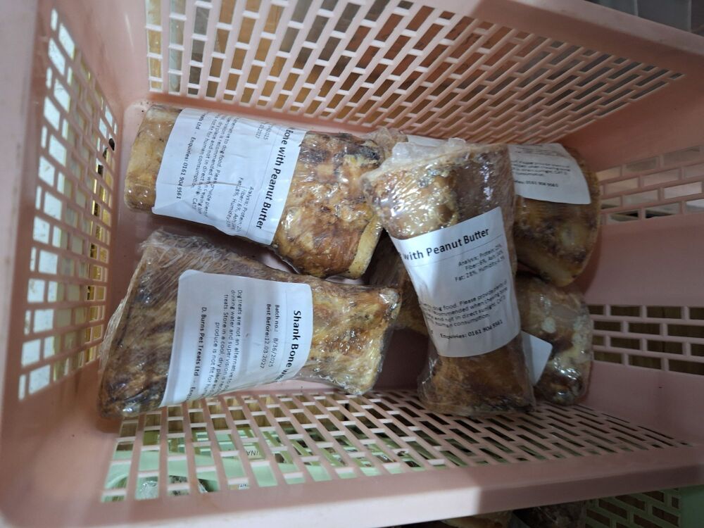 Shank Bone with Peanut Butter