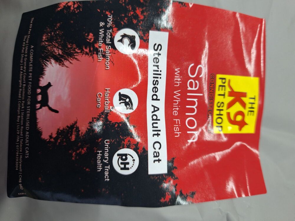 Salmon with White Fish