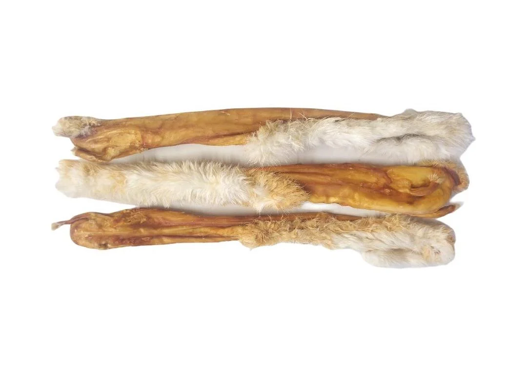 Rabbit Skin with Fur