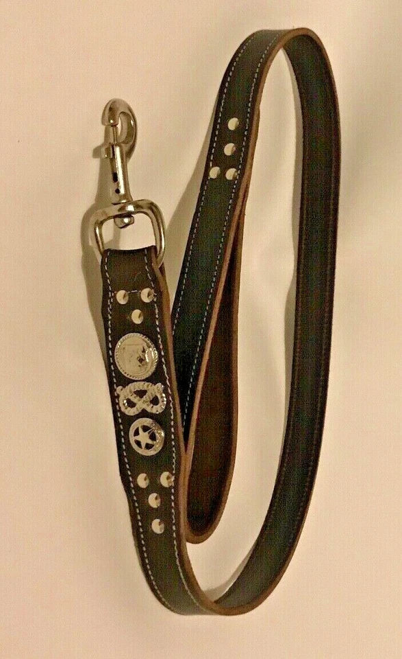 Real Leather - 1" Wide