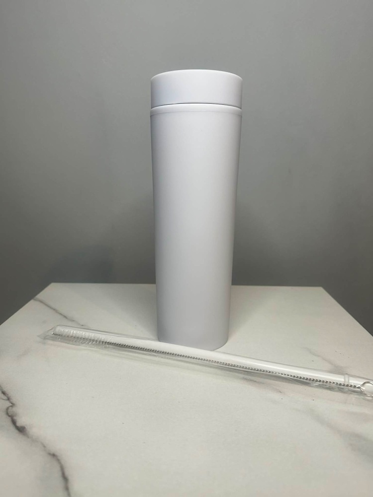 Personalised 16oz white tumbler