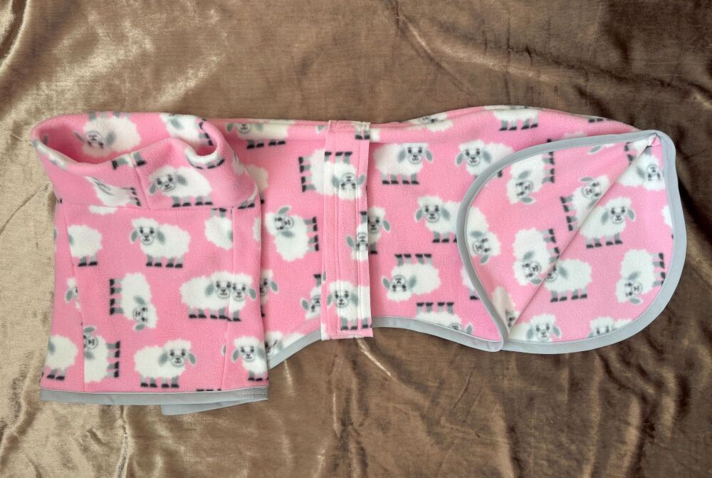 Made to Order - Pink Sheep and Blue Sheep - All Sizes - With or Without Harness Hole