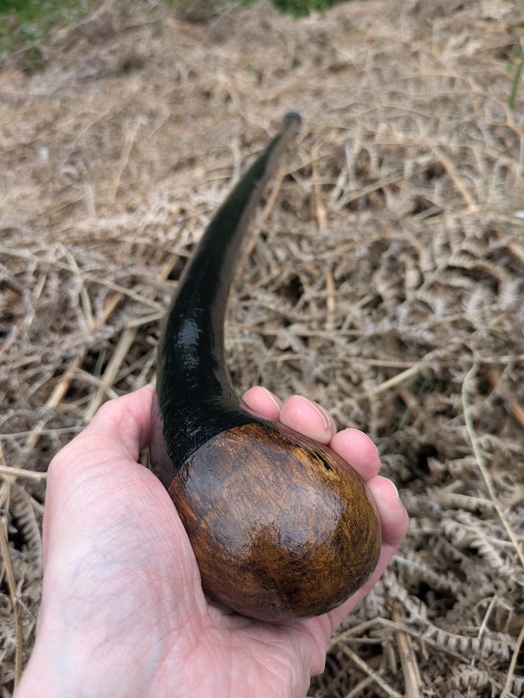 39.5 Inch Irish Ash Druid Walking Stick &ndash; Handcrafted Strength & Tradition