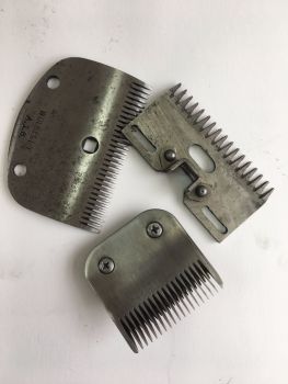 All types of Horse and Dog Clipper Blades A5 & A2 -  Oster, Aesculap, Andis, Heiniger, Lister etc