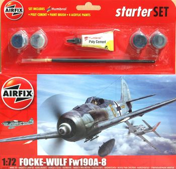 Airfix A55110    Focke Wulf 190A-8 Starter Set