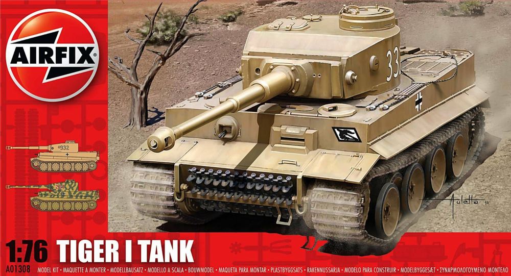 Airfix A01308   Tiger I Tank 1:76 