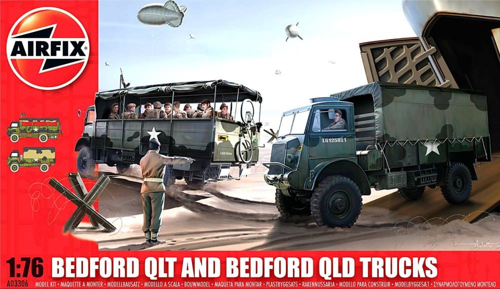 Airfix A03306 Bedford QLT and Bedford QLD Trucks 1:76