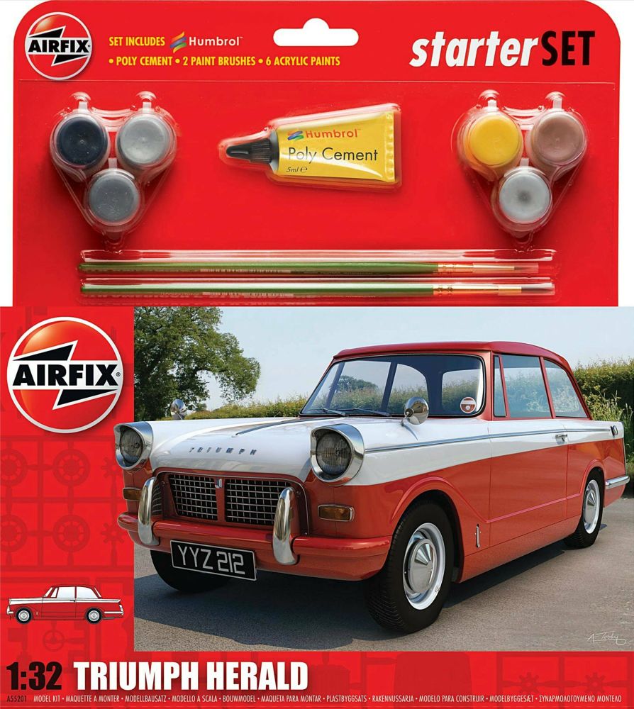 Airfix A55201  Triumph Herald Starter Set 1:32