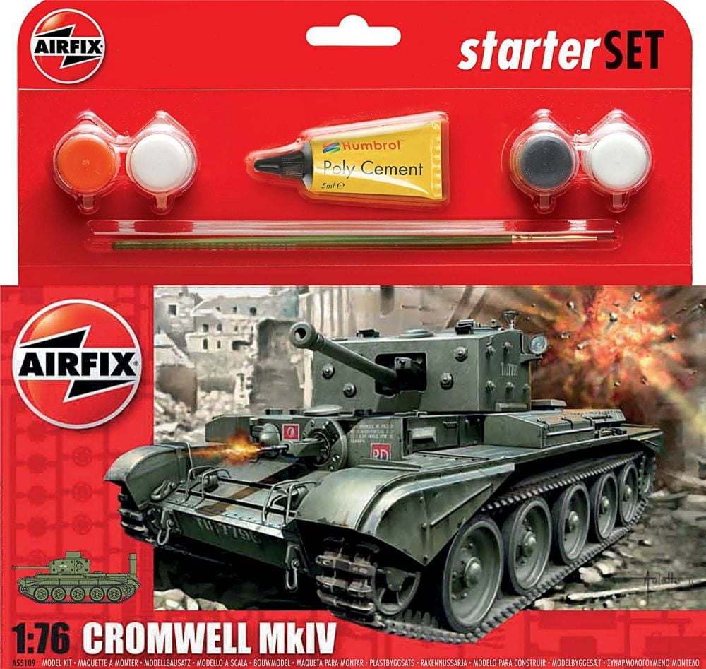 Airfix A55109   Cromwell MkIV Tank Starter Set 1:76