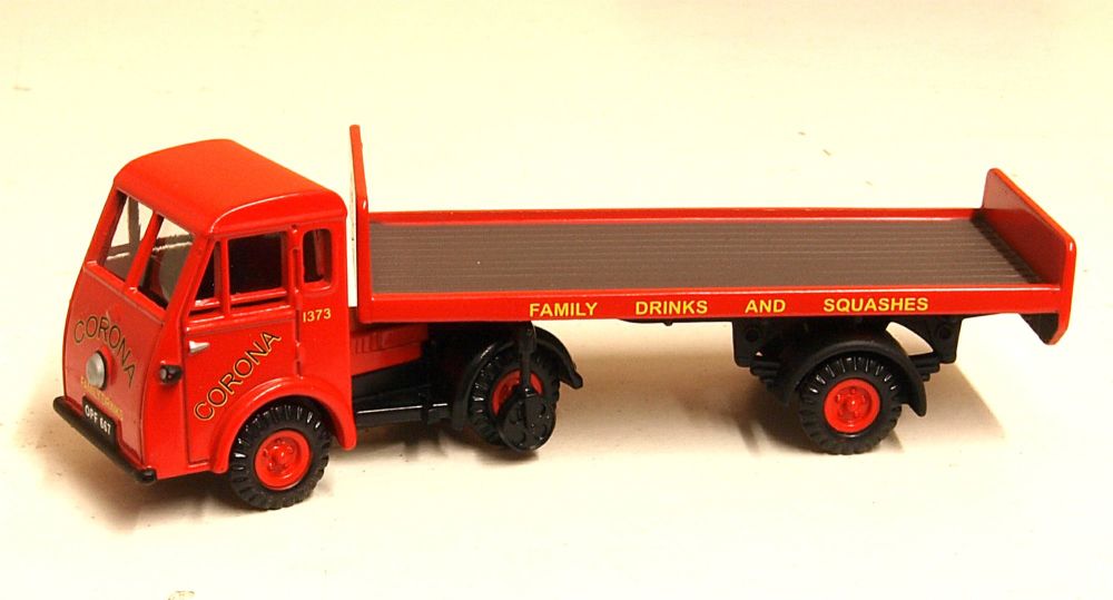 Classix EM76505  Jen-Tug - Head & tailboard trailer 'Corona Soft Drinks'