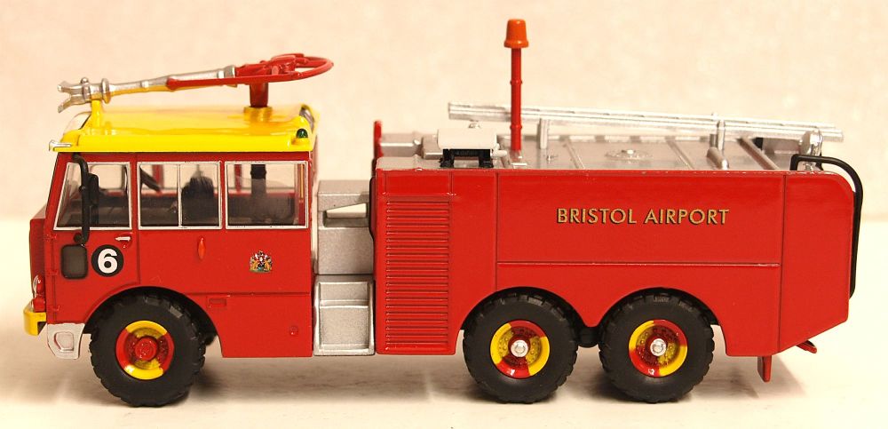  Oxford Diecast 76TN003  Thornycroft Nubian Crash Tender Bristol Airport
