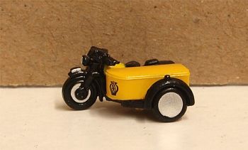 Oxford Diecast NBSA001  Motorbike/Sidecar AA