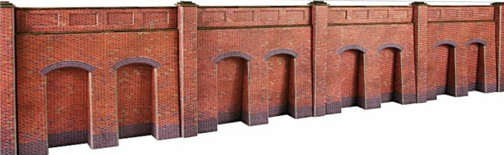 Metcalfe PN145  Brick retaining wall
