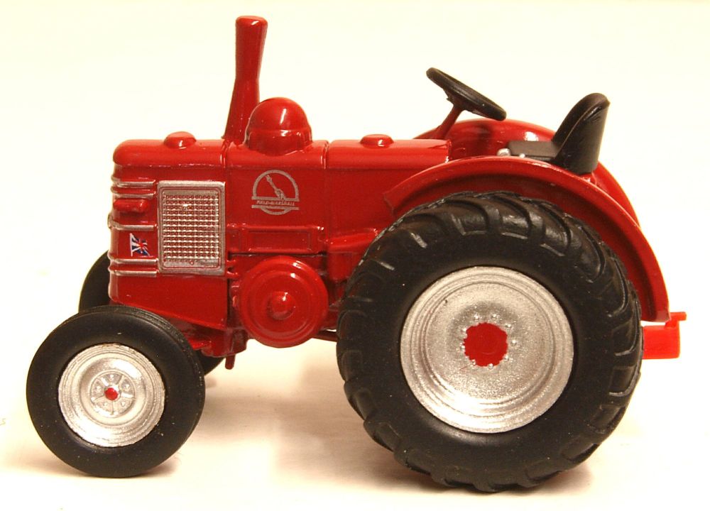 Oxford Diecast 76FMT003  Field Marshall Tractor Marshall Red
