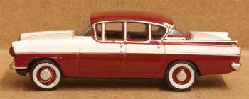 Oxford Diecast 76CRE009  Vauxhall Cresta Venetian Red Polar White