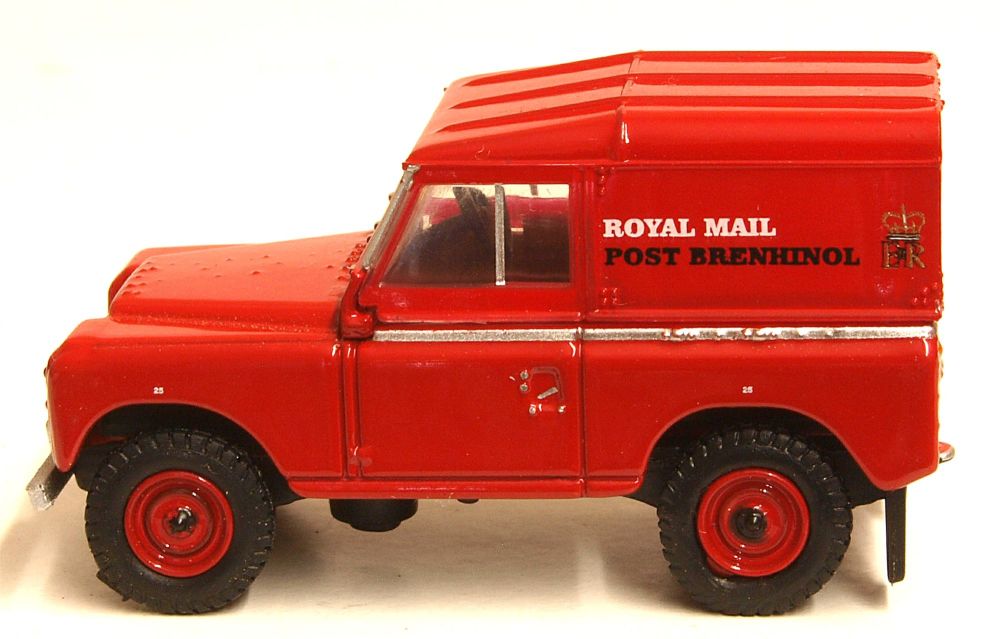  Oxford Diecast 76LR2AS001  Land Rover Series IIA Swb Hard Top Royal Mail P