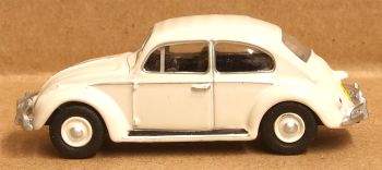 Oxford Diecast 76VWB008  VW Beetle Lotus White