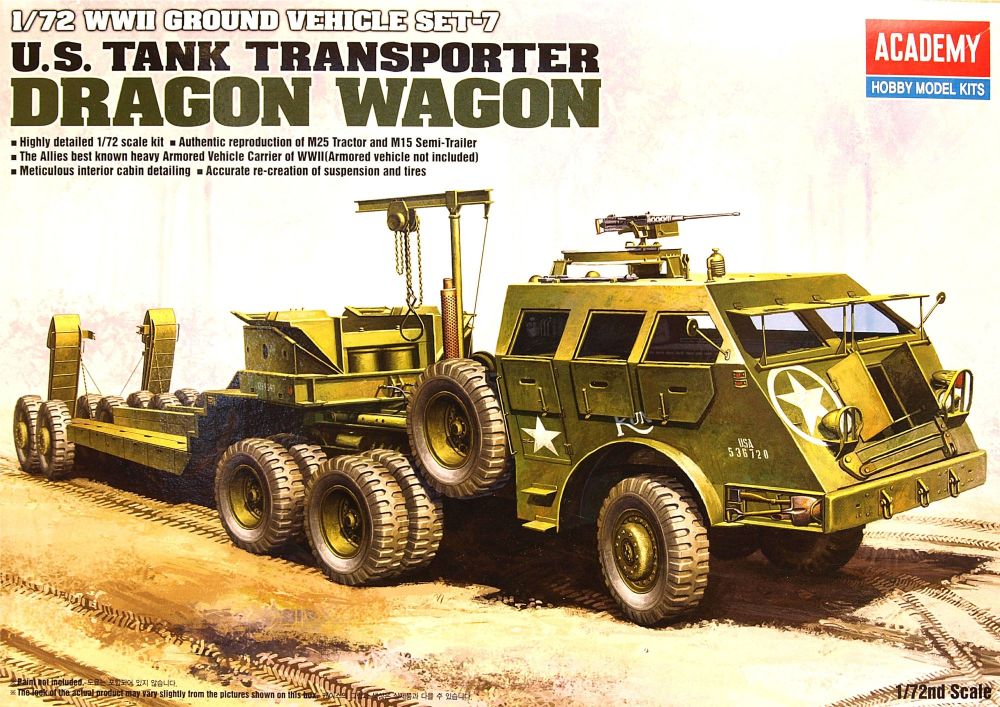 Academy 13409  M25 Transporter Dragon Wagon