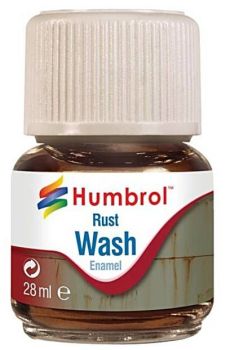  Humbrol AV0210  Enamel Wash Rust 28ml