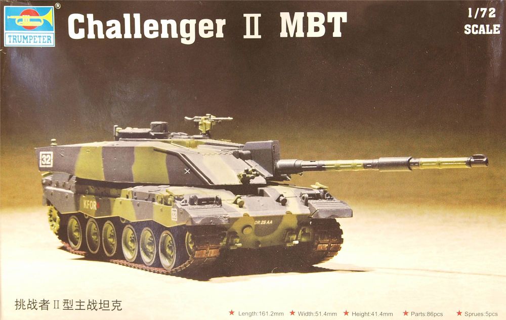 Trumpeter 07214  Challenger 2 MBT
