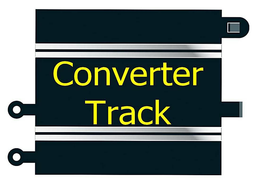  Scalextric C8222  Converter Track x 2