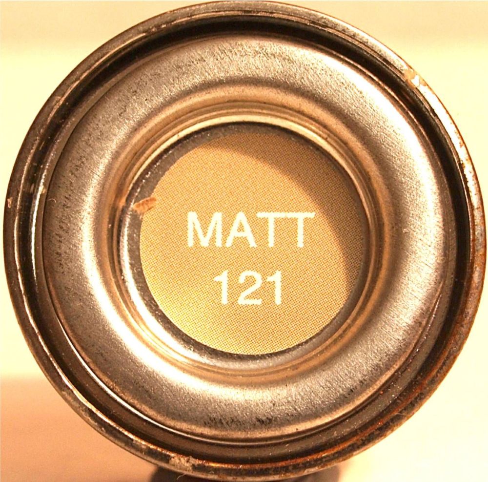  Humbrol 121  Pale Stone Matt - 14ml Enamel Paint  AA1331