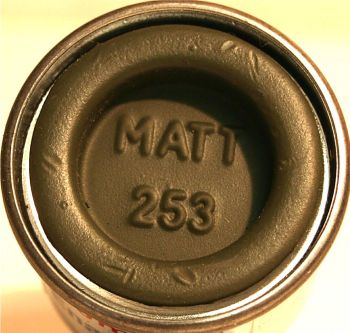 Humbrol 253 (Matt) Enamel  RLM 83 Dunkel-grun  AA2253