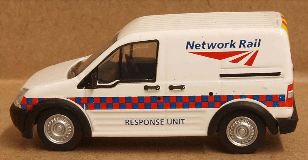  Oxford Diecast 76FTC002  Ford Transit Connect Network Rail