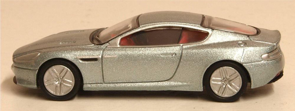  Oxford Diecast 76AMDB9001  Aston Martin DB9 Coupe Skyfall Silver