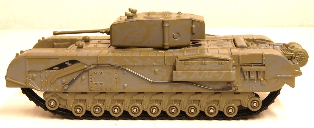  Oxford Diecast 76CHT003  Churchill Tank 142 RAC Tunisia 1943