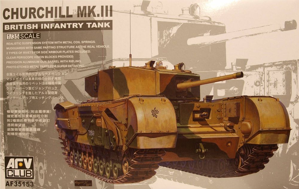 AFV Club AF35153  Churchill Mk III Infantry Tank 1:35