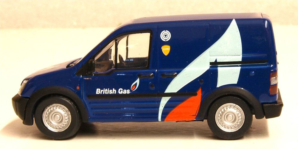   Oxford Diecast 76FTC004  Ford Transit Connect British Gas