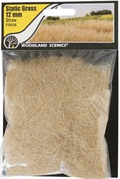 Woodland Scenics FS628  12mm Static Grass 'Straw'