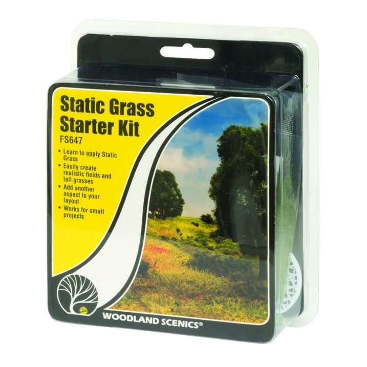 Woodland Scenics FS647  Static Grass Starter Kit