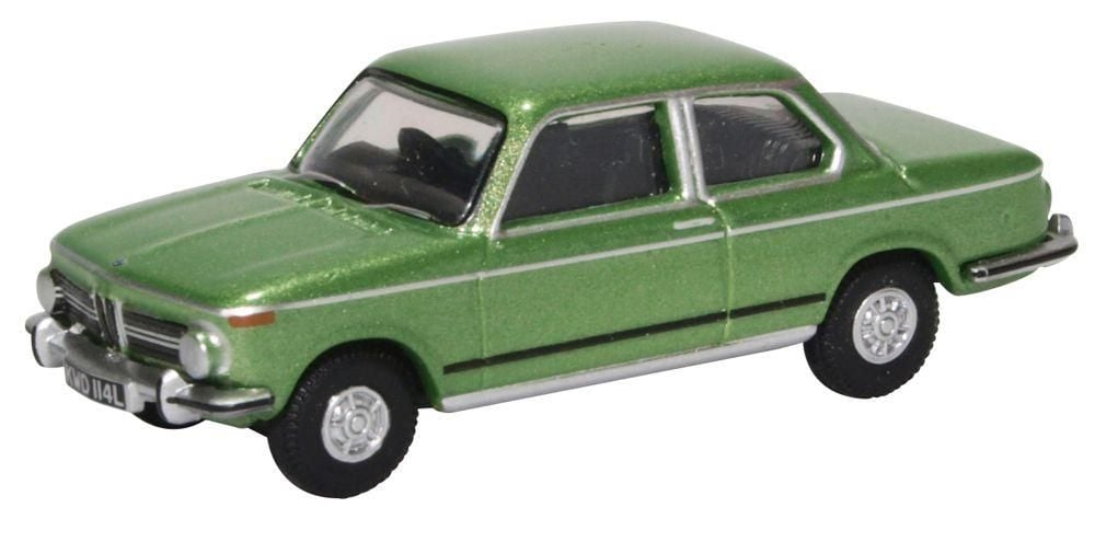  Oxford Diecast 76BM02003  BMW 2002 Taiga Green