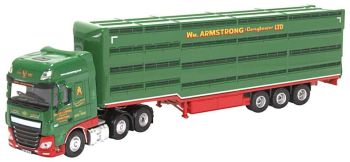 Oxford Diecast 76DXF003  DAF XF Houghton Parkhouse William Armstrong Livestock Trailer