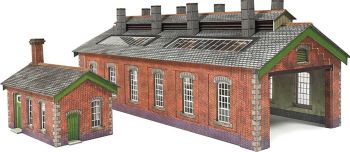 Metcalfe PN913  Engine shed (double track)
